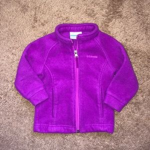 Columbia toddler girl fleece jacket